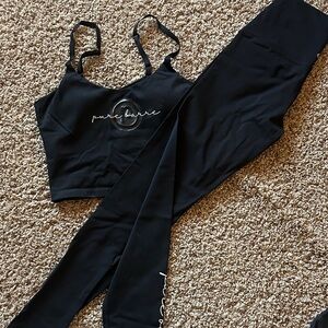 Pure Barre Tavi Colab Set (top xs - pants small (fit like xs)
